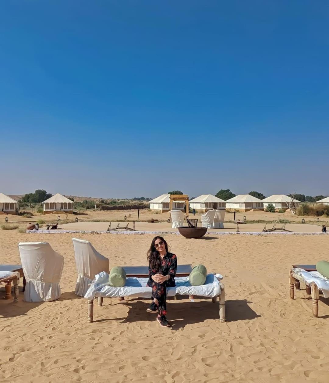 The Oberoi Luxurious Camp Hotel Jaisalmer Bagian luar foto